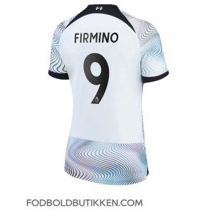 Liverpool Roberto Firmino #9 Udebanetrøje Dame 2022-23 Kortærmet